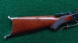 DELUXE WINCHESTER 1885 LOW WALL RIFLE IN CALIBER 25-20 S.S. - 23 of 25