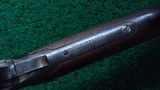 VERY RARE WINCHESTER MODEL 1890 SOLID FRAME RIFLE IN CALIBER 22 SHORT - 8 of 20