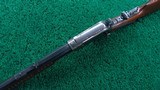 WINCHESTER MODEL 1890 DELUXE PUMP RIFLE IN 22 SHORT - 4 of 24