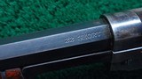 WINCHESTER MODEL 1890 DELUXE PUMP RIFLE IN 22 SHORT - 6 of 24