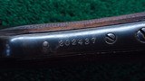 WINCHESTER DELUXE MODEL 1890 RIFLE IN 22 SHORT WITH LETTER - 16 of 23