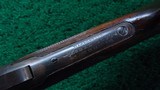 WINCHESTER DELUXE MODEL 1890 RIFLE IN 22 SHORT WITH LETTER - 8 of 23