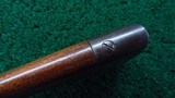 WINCHESTER MODEL 1890 WITH SPECIAL ORDER PISTOL GRIP WALNUT STOCK IN 22 SHORT - 18 of 23