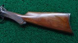 WINCHESTER MODEL 1890 WITH SPECIAL ORDER PISTOL GRIP WALNUT STOCK IN 22 SHORT - 19 of 23