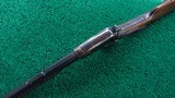 WINCHESTER MODEL 1890 WITH SPECIAL ORDER PISTOL GRIP WALNUT STOCK IN 22 SHORT - 4 of 23