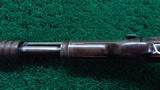 WINCHESTER MODEL 1890 WITH SPECIAL ORDER PISTOL GRIP WALNUT STOCK IN 22 SHORT - 9 of 23