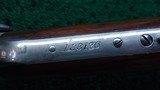 WINCHESTER MODEL 1890 WITH SPECIAL ORDER HALF NICKEL TRIM IN CALIBER 22 SHORT - 15 of 21