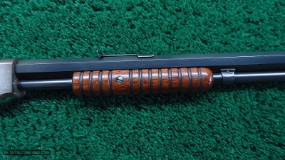 W3782 SECOND MODEL WINCHESTER 1890 TAKE-DOWN RIFLE WITH SPECIAL ORDER HALF NICKEL TRIM CHAMBERED IN 22 SHORT - Image 5 of 21