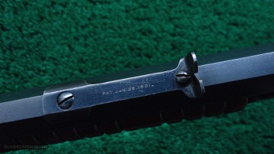 W3782 SECOND MODEL WINCHESTER 1890 TAKE-DOWN RIFLE WITH SPECIAL ORDER HALF NICKEL TRIM CHAMBERED IN 22 SHORT - Image 12 of 21