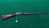 WINCHESTER MODEL 1890 WITH SPECIAL ORDER HALF NICKEL TRIM IN CALIBER 22 SHORT - 21 of 21