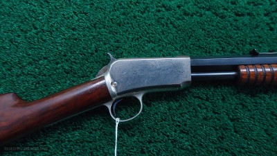 W3782 SECOND MODEL WINCHESTER 1890 TAKE-DOWN RIFLE WITH SPECIAL ORDER HALF NICKEL TRIM CHAMBERED IN 22 SHORT