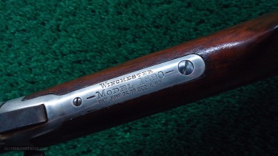W3782 SECOND MODEL WINCHESTER 1890 TAKE-DOWN RIFLE WITH SPECIAL ORDER HALF NICKEL TRIM CHAMBERED IN 22 SHORT - Image 8 of 21