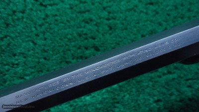 W3782 SECOND MODEL WINCHESTER 1890 TAKE-DOWN RIFLE WITH SPECIAL ORDER HALF NICKEL TRIM CHAMBERED IN 22 SHORT - Image 10 of 21