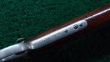 WINCHESTER MODEL 1890 WITH SPECIAL ORDER HALF NICKEL TRIM IN CALIBER 22 SHORT - 11 of 21