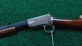WINCHESTER MODEL 1890 WITH SPECIAL ORDER HALF NICKEL TRIM IN CALIBER 22 SHORT - 2 of 21