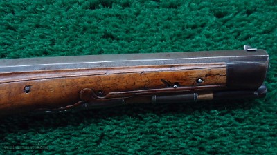 CHRISTOPH KUCHENREITER MARKED PERCUSSION PISTOL IN APPROXIMATELY .50 CALIBER - Image 9 of 10