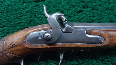 CHRISTOPH KUCHENREITER MARKED PERCUSSION PISTOL IN APPROXIMATELY .50 CALIBER - Image 6 of 10