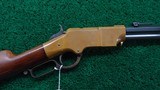 ONE OF THE FINEST 1ST MODEL HENRY RIFLES I HAVE EVER ENCOUNTERED