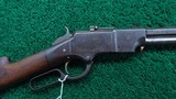 VERY RARE HENRY MANUFACTURED IRON FRAME RIFLE IN CALIBER 44 RF