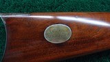 INTERESTING PRESENTATION WINCHESTER MODEL 1876 RIFLE IN 40-60 WCF - 14 of 23