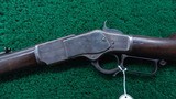 WINCHESTER 1873 FIRST MODEL LEVER ACTION RIFLE IN CALIBER 44 - 2 of 20