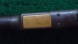 WINCHESTER MODEL 1873 RIFLE WITH INSCRIBED STOCK IN CALIBER 44 WCF - 13 of 23