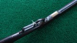 WINCHESTER MODEL 1873 RIFLE WITH INSCRIBED STOCK IN CALIBER 44 WCF - 3 of 23