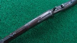 WINCHESTER MODEL 1873 RIFLE WITH INSCRIBED STOCK IN CALIBER 44 WCF - 4 of 23