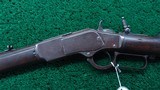WINCHESTER MODEL 1873 RIFLE WITH INSCRIBED STOCK IN CALIBER 44 WCF - 2 of 23