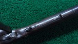 WINCHESTER MODEL 1873 RIFLE WITH INSCRIBED STOCK IN CALIBER 44 WCF - 9 of 23