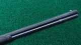 RARE WINCHESTER MODEL 1873 EXTRA HEAVY BARREL RIFLE IN CALIBER 44 WCF - 7 of 23