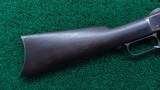 RARE WINCHESTER MODEL 1873 EXTRA HEAVY BARREL RIFLE IN CALIBER 44 WCF - 21 of 23