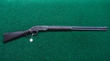 RARE WINCHESTER MODEL 1873 EXTRA HEAVY BARREL RIFLE IN CALIBER 44 WCF - 23 of 23