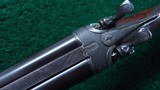 VERY NICELY DONE GERMAN DOUBLE RIFLE IN CALIBER 10.25mm - 12 of 25