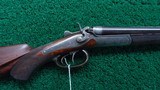 VERY NICELY DONE GERMAN DOUBLE RIFLE IN CALIBER 10.25mm