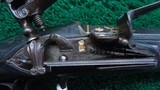 SPANISH MIQUELET GOLD INLAID AND CARVED SPORTING FLINTLOCK OF ABOUT 16 BORE - 8 of 21