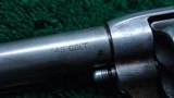VERY INTERESTING ANTIQUE COLT SAA IN 45 COLT - 9 of 17