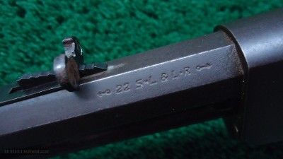 MARLIN MODEL 38 SLIDE ACTION RIFLE IN S L & LR CALIBER - Image 6 of 22