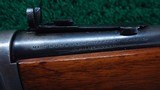 WINCHESTER MODEL 94 SADDLE RING CARBINE IN CALIBER 30 WCF - 12 of 23