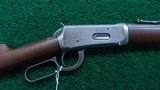 *Sale Pending* - WINCHESTER MODEL 1894 SADDLE RING CARBINE CHAMBERED IN 32 W.S. - 1 of 22