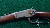 WINCHESTER MODEL 1892 SADDLE RING CARBINE IN CALIBER 44-40 - 2 of 23