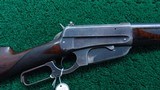 VERY NICE WINCHESTER MODEL 1895 DELUXE RIFLE IN CALIBER 35 WCF - 1 of 22