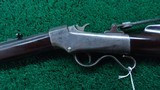 MARLIN BALLARD No. 4 “PERFECTION” SINGLE SHOT RIFLE IN CHAMBERED 40-70 BOTTLENECK - 2 of 21