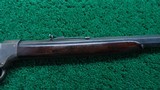 MARLIN BALLARD No. 4 “PERFECTION” SINGLE SHOT RIFLE IN CHAMBERED 40-70 BOTTLENECK - 5 of 21