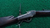 MARLIN BALLARD No. 4 “PERFECTION” SINGLE SHOT RIFLE IN CHAMBERED 40-70 BOTTLENECK - 1 of 21