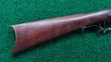 *Sale Pending* - HALF STOCK PERCUSSION RIFLE IN ABOUT 32 CALIBER - 19 of 21