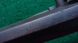 *Sale Pending* - HALF STOCK PERCUSSION RIFLE IN ABOUT 32 CALIBER - 6 of 21