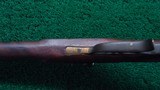 *Sale Pending* - HALF STOCK PERCUSSION RIFLE IN ABOUT 32 CALIBER - 11 of 21