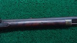 *Sale Pending* - HALF STOCK PERCUSSION RIFLE IN ABOUT 32 CALIBER - 5 of 21