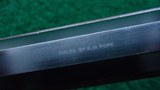 VERY RARE POPE HI-WALL RIFLE IN CALIBER 28-30 - 8 of 25